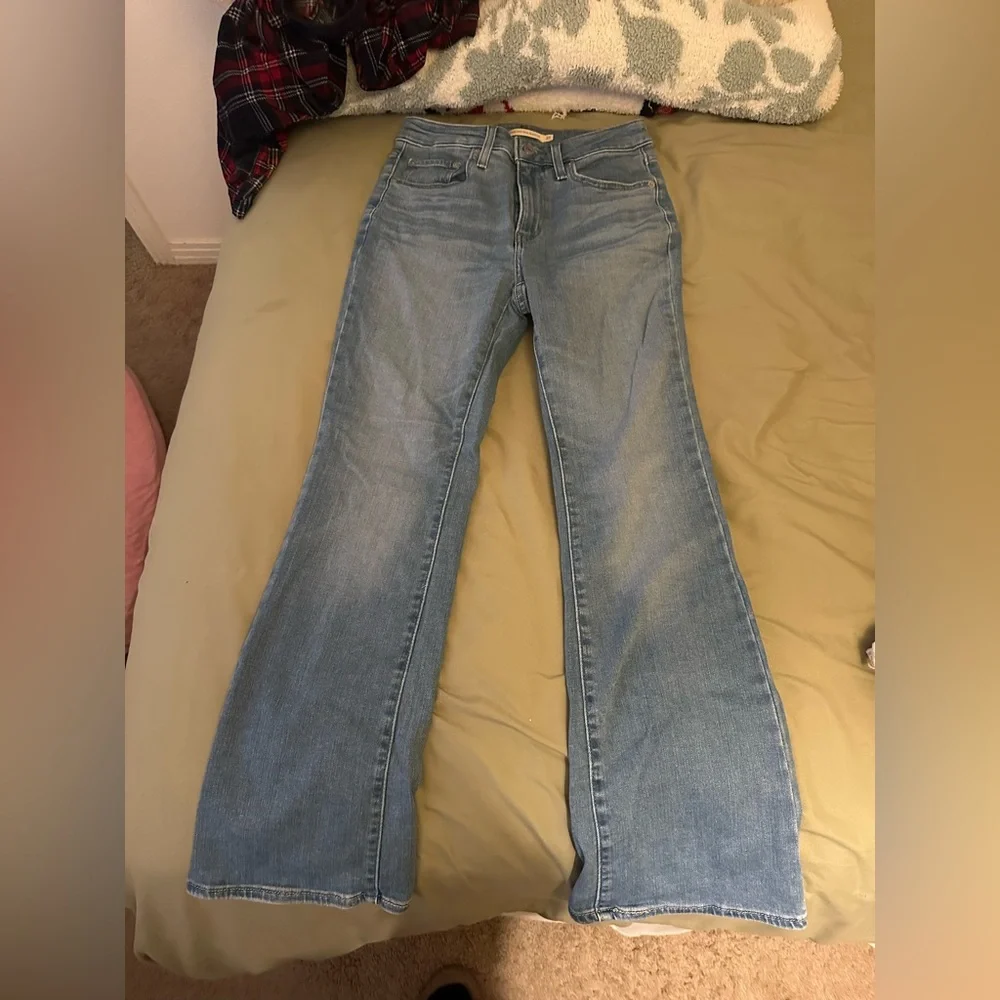 Levi's Light Blue Bootcut Jeans - Picture 1 of 5